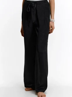 GATE Szerokie spodnie z paskiem| Spodnie·Spodnie