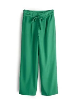 GATE Szerokie spodnie z paskiem| Spodnie·Spodnie