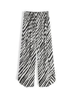 GATE Szerokie spodnie z rozcięciem| Spodnie·Spodnie