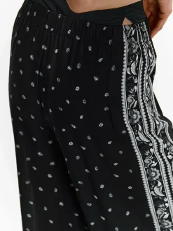 GATE Szerokie spodnie z wiskozy| Spodnie·Spodnie