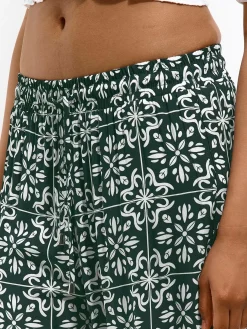 GATE Szerokie spodnie z wiskozy| Spodnie·Spodnie