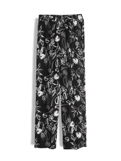 GATE Szerokie spodnie z wiskozy| Spodnie·Spodnie