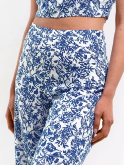 GATE Szerokie spodnie z wiskozy| Spodnie·Spodnie