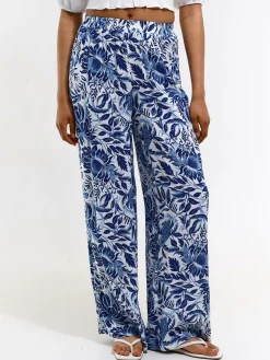 GATE Szerokie spodnie z wiskozy| Spodnie·Spodnie