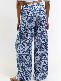 GATE Szerokie spodnie z wiskozy| Spodnie·Spodnie