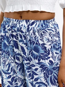 GATE Szerokie spodnie z wiskozy| Spodnie·Spodnie