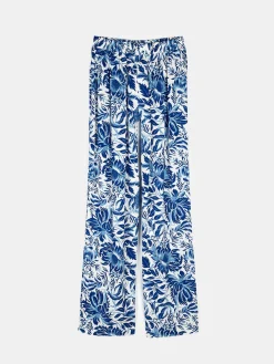 GATE Szerokie spodnie z wiskozy| Spodnie·Spodnie