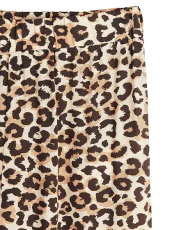 GATE Szerokie spodnie z wiskozy|Dzieci Dziewczynki·Spodnie I Legginsy