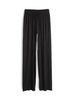 GATE Szerokie spodnie ze strukturą| Spodnie·Spodnie