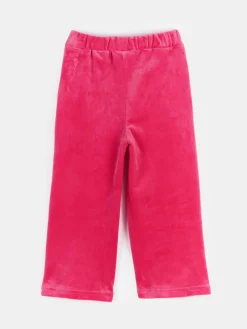 GATE Szerokie welurowe spodnie dresowe|Dzieci Dziewczynki·Spodnie I Legginsy