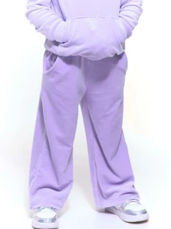 GATE Szerokie welurowe spodnie dresowe|Dzieci Dziewczynki·Spodnie I Legginsy