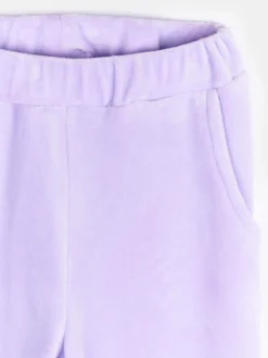 GATE Szerokie welurowe spodnie dresowe|Dzieci Dziewczynki·Spodnie I Legginsy