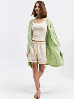 GATE Szlafrok muślinowy| Kategorie·Akcesoria Plażowe|Kategorie·Stroje Kąpielowe ☀️