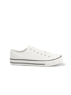 GATE Sznurowane, płócienne tenisówki| Buty