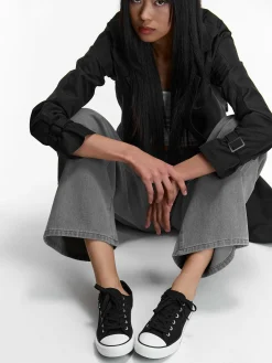 GATE Sznurowane, płócienne tenisówki| Buty