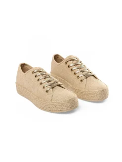 GATE Sznurowane, płócienne tenisówki| Buty