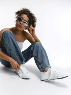 GATE Sznurowane, płócienne tenisówki| Buty