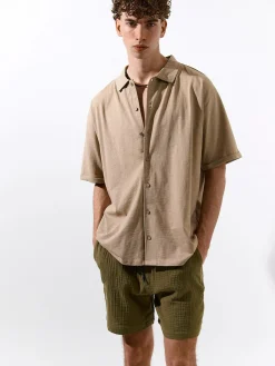 GATE Szorty bawełniane muślinowe| Spodnie·Spodenki ☀️