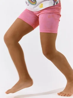 GATE Szorty biker z efektem sprania|Dzieci Dziewczynki·Spodnie I Legginsy|Dziewczynki·Szorty ☀️