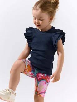 GATE Szorty biker z nadrukiem|Dzieci Dziewczynki·Spodnie I Legginsy|Dziewczynki·Szorty ☀️