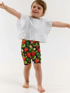 GATE Szorty biker z nadrukiem|Dzieci Dziewczynki·Spodnie I Legginsy|Dziewczynki·Szorty ☀️