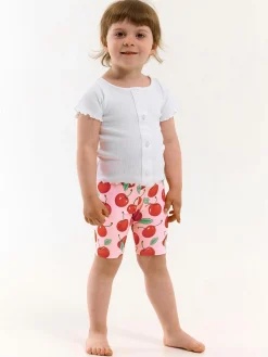 GATE Szorty biker z nadrukiem|Dzieci Dziewczynki·Spodnie I Legginsy|Dziewczynki·Szorty ☀️