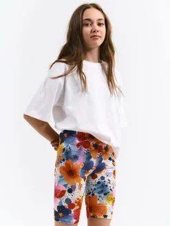 GATE Szorty biker z nadrukiem|Dzieci Dziewczynki·Spodnie I Legginsy|Dziewczynki·Szorty ☀️