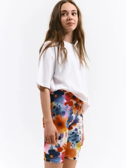 GATE Szorty biker z nadrukiem|Dzieci Dziewczynki·Spodnie I Legginsy|Dziewczynki·Szorty ☀️