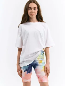 GATE Szorty biker z nadrukiem|Dzieci Dziewczynki·Spodnie I Legginsy|Dziewczynki·Szorty ☀️