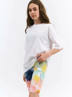 GATE Szorty biker z nadrukiem|Dzieci Dziewczynki·Spodnie I Legginsy|Dziewczynki·Szorty ☀️