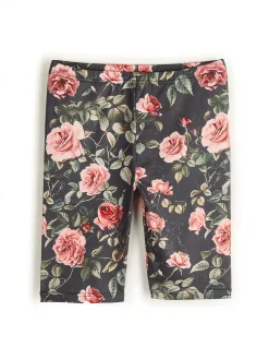 GATE Szorty biker z nadrukiem|Dzieci Dziewczynki·Spodnie I Legginsy|Dziewczynki·Szorty ☀️