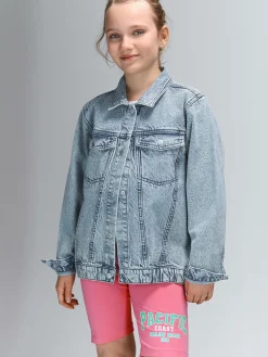 GATE Szorty biker z nadrukiem|Dzieci Dziewczynki·Spodnie I Legginsy|Dziewczynki·Szorty ☀️