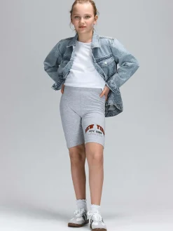 GATE Szorty biker z nadrukiem|Dzieci Dziewczynki·Spodnie I Legginsy|Dziewczynki·Szorty ☀️