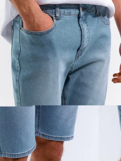 GATE Szorty dżinsowe o wąskim kroju| Spodnie·Spodenki ☀️