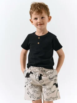 GATE Szorty dresowe z nadrukiem|Dzieci Chłopcy·Spodnie|Chłopcy·Szorty ☀️