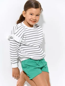 GATE Szorty prążkowane|Dzieci Dziewczynki·Spodnie I Legginsy|Dziewczynki·Szorty ☀️