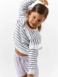 GATE Szorty prążkowane|Dzieci Dziewczynki·Spodnie I Legginsy|Dziewczynki·Szorty ☀️