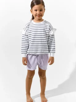 GATE Szorty prążkowane|Dzieci Dziewczynki·Spodnie I Legginsy|Dziewczynki·Szorty ☀️