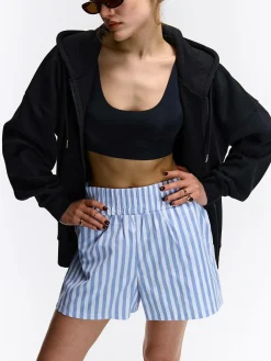 GATE Szorty w prążki| Spodnie·Spodenki ☀️