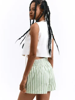 GATE Szorty w prążki| Spodnie·Spodenki ☀️