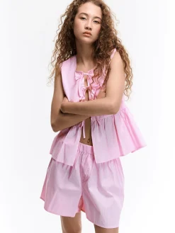 GATE Szorty w prążki| Spodnie·Spodenki ☀️