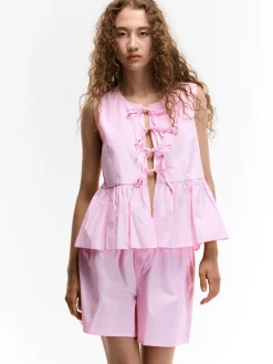 GATE Szorty w prążki| Spodnie·Spodenki ☀️