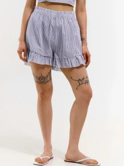 GATE Szorty w prążki| Spodnie·Spodenki ☀️