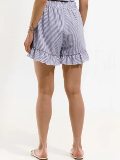 GATE Szorty w prążki| Spodnie·Spodenki ☀️