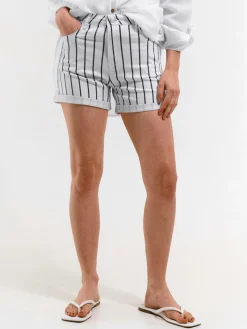 GATE Szorty w prążki| Spodnie·Spodenki ☀️