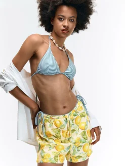 GATE Szorty z domieszką lnu| Spodnie·Spodenki ☀️