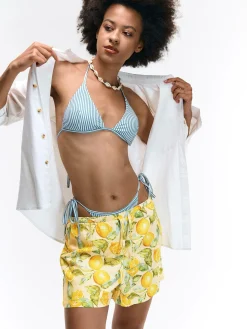 GATE Szorty z domieszką lnu| Spodnie·Spodenki ☀️