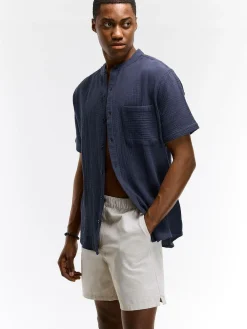 GATE Szorty z domieszką lnu| Spodnie·Spodenki ☀️