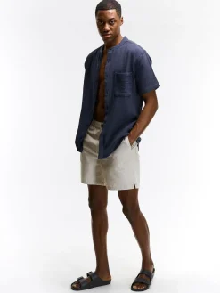 GATE Szorty z domieszką lnu| Spodnie·Spodenki ☀️