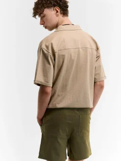 GATE Szorty z domieszką lnu| Spodnie·Spodenki ☀️